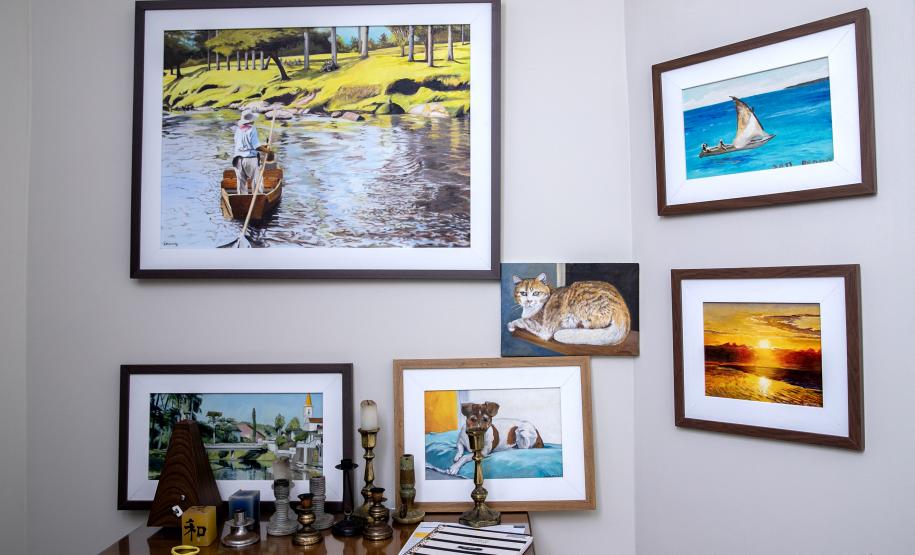 Guarda portuário vai expor ‘Monalisa parnanguara’ no Louvre