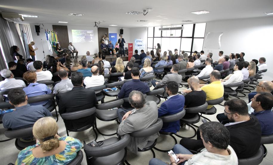 Portos do Paraná apresenta ações em evento do LIDE Paraná 2024