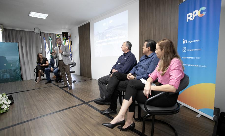 Portos do Paraná apresenta ações em evento do LIDE Paraná 2024