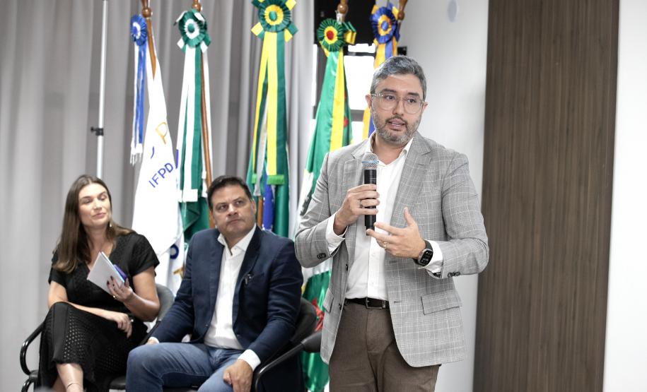 Portos do Paraná apresenta ações em evento do LIDE Paraná 2024