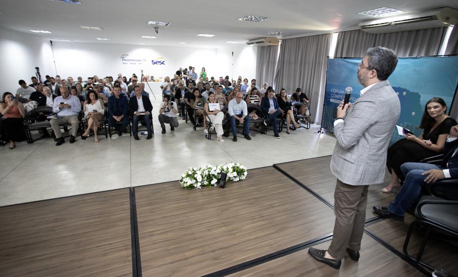 Portos do Paraná apresenta ações em evento do LIDE Paraná 2024