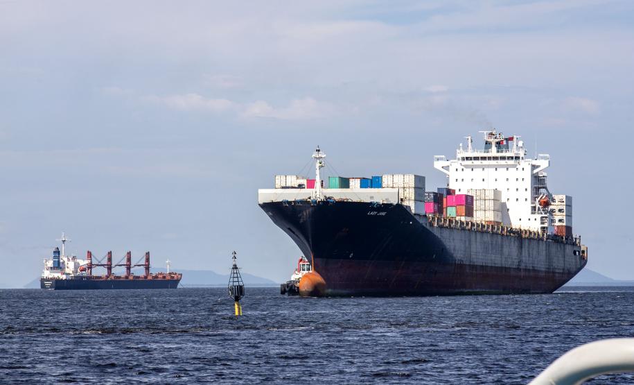 Portos paranaenses registram recorde de movimentação em fevereiro