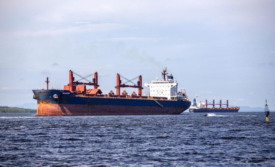 Portos paranaenses registram recorde de movimentação em fevereiro