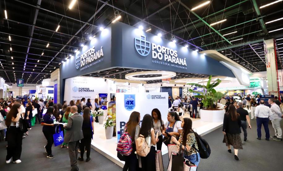 5.500 pessoas visitaram o stand da Portos do Paraná na Intermodal