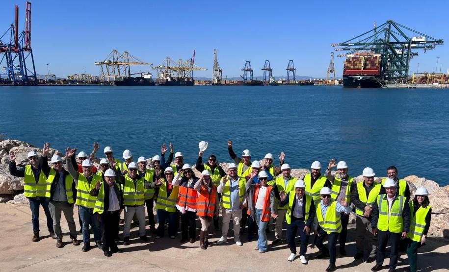 Portos do Paraná participa do Programa de Transição Energética e Descarbonização na Espanha