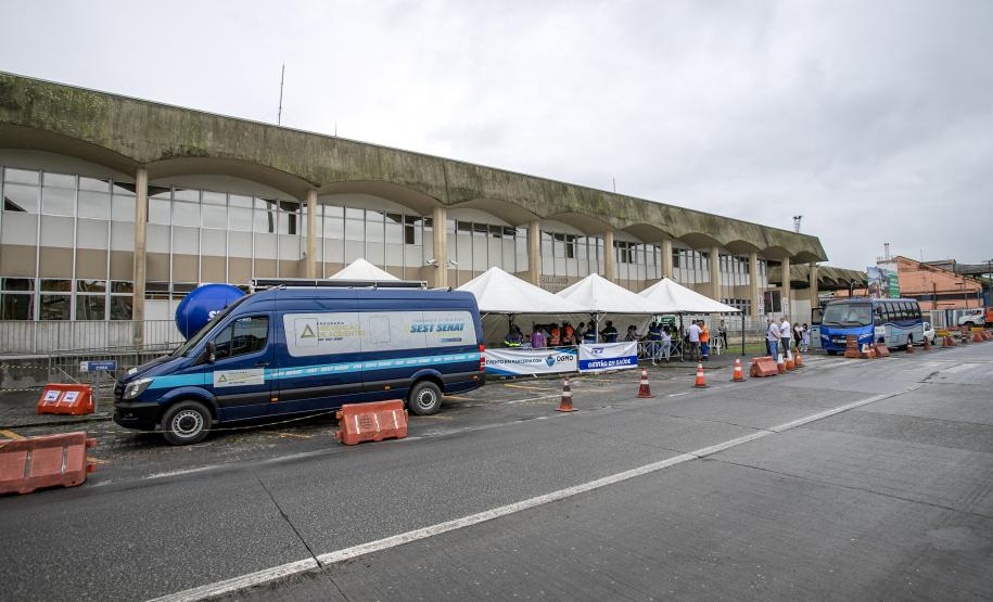 Mais de mil trabalhadores portuários participam do Abril Verde da Portos do Paraná