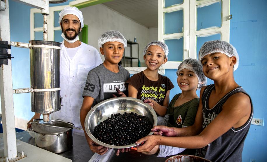 Portos do Paraná oferece oficina gratuita para coleta e despolpa de açaí juçara