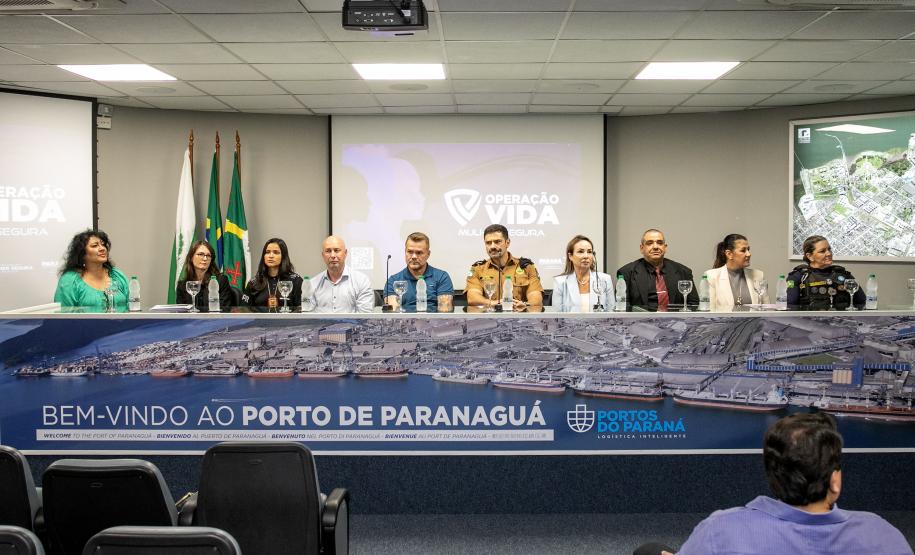 Portos do Paraná apoia programa em prol dos direitos das mulheres