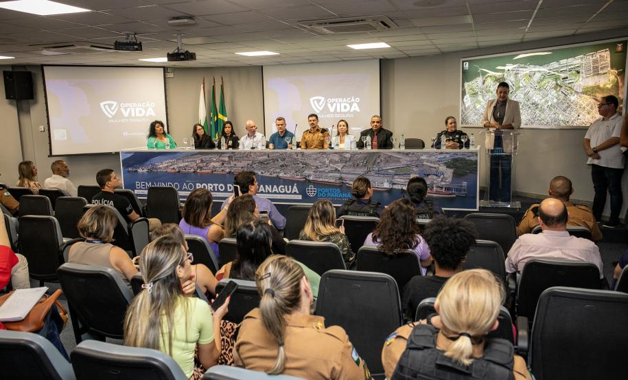 Portos do Paraná apoia programa em prol dos direitos das mulheres