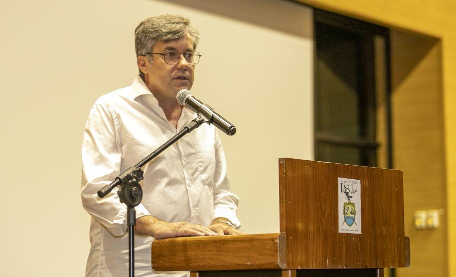 Portos do Paraná arrecada 300 quilos de alimentos em palestra na Isulpar