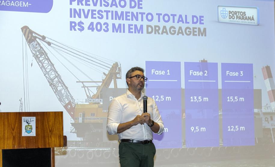 Portos do Paraná arrecada 300 quilos de alimentos em palestra na Isulpar