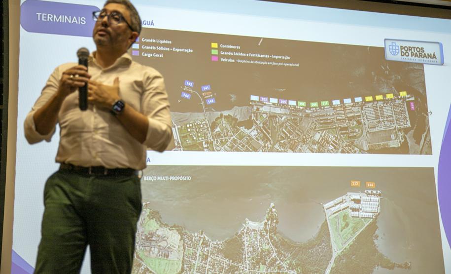 Portos do Paraná arrecada 300 quilos de alimentos em palestra na Isulpar