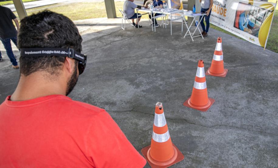 Portos do Paraná promove campanha Maio Amarelo no Pátio de Triagem