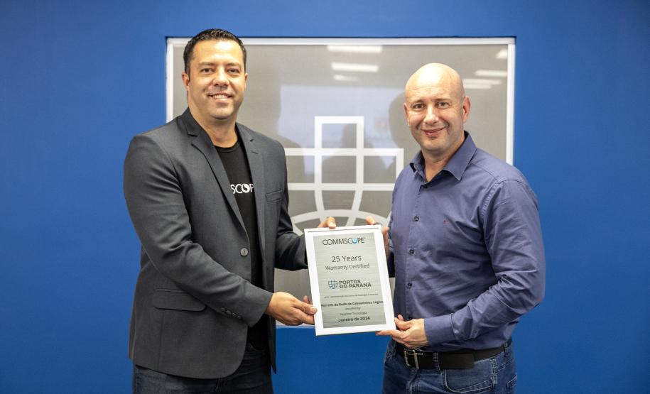 Retrofit tecnológico gera dois certificados para a Portos do Paraná