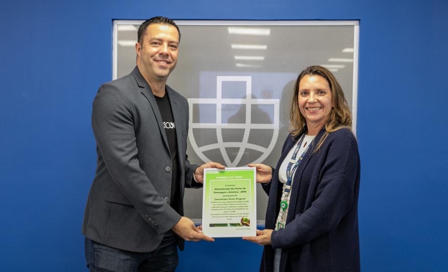 Retrofit tecnológico gera dois certificados para a Portos do Paraná