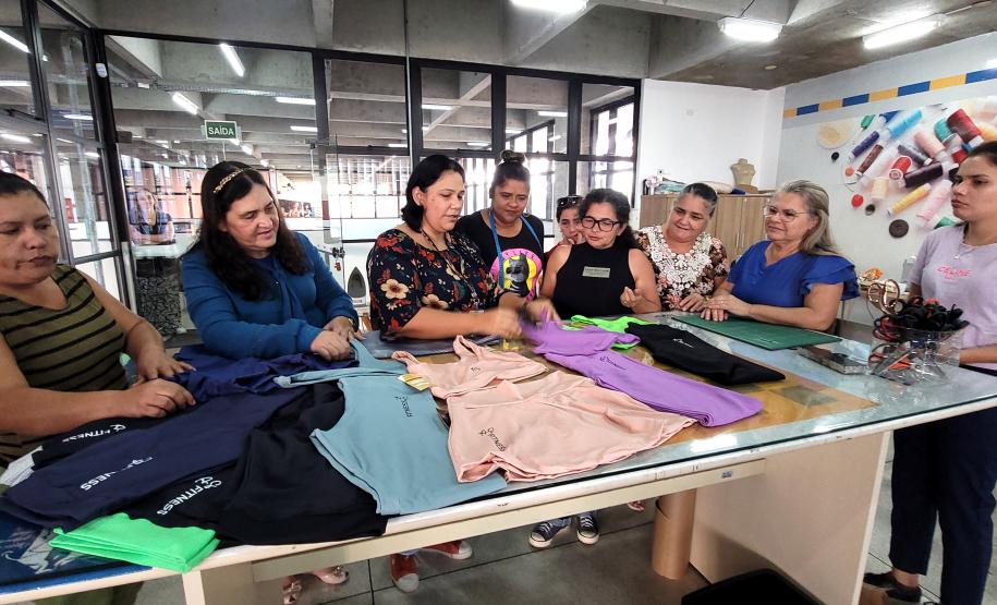 Curso gratuito de Corte e Costura da Portos do Paraná segue até agosto