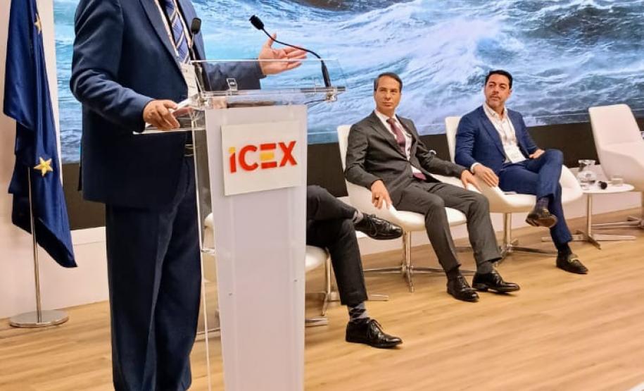 Portos do Paraná estreita ligação com dirigentes e investidores espanhóis