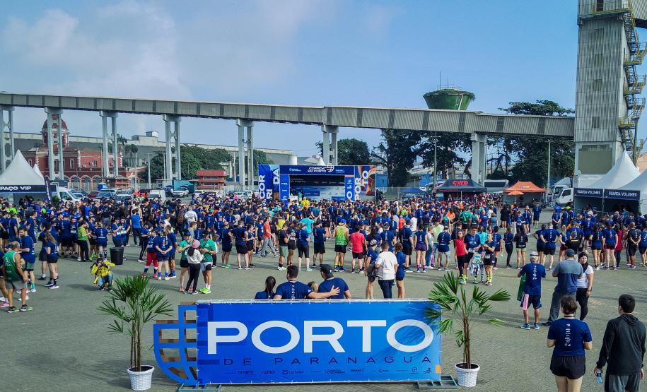 Mais de 1,7 mil pessoas participaram da Corrida do Porto de Paranaguá 2024
