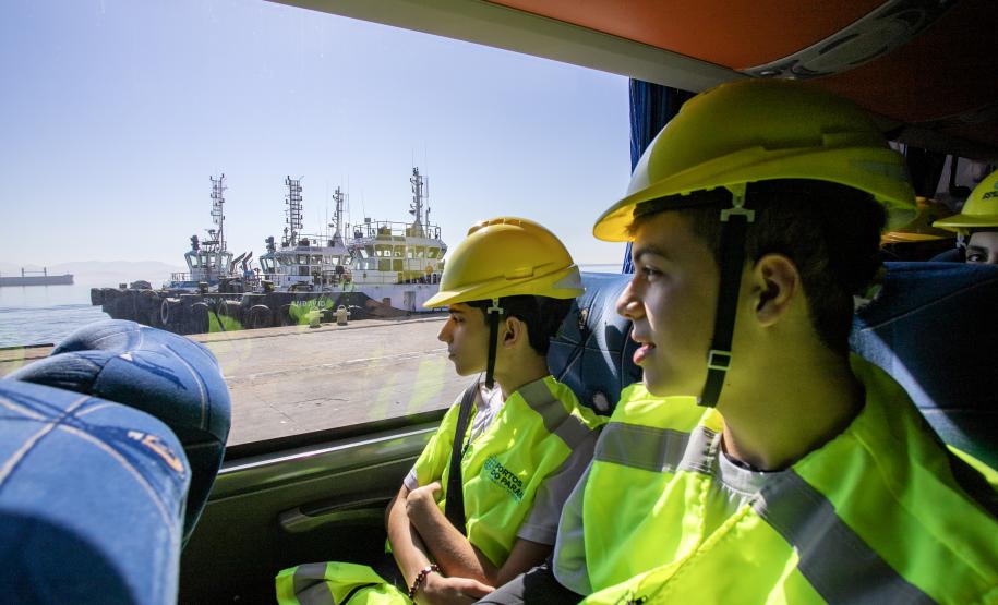 Mais de 1,2 mil visitantes conheceram o Porto de Paranaguá este ano