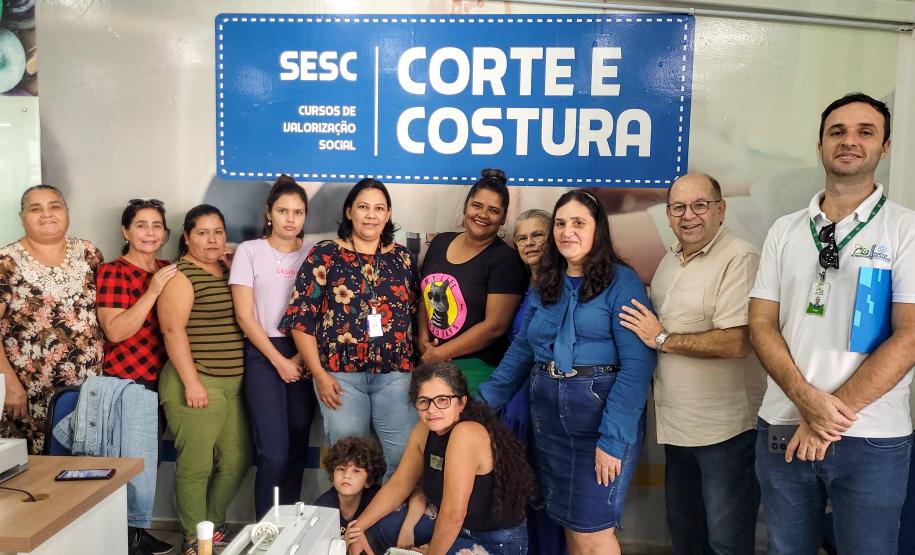 Curso gratuito de Corte e Costura da Portos do Paraná segue até agosto