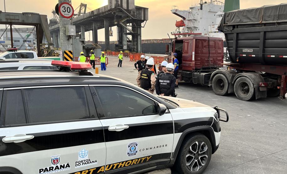Portos do Paraná realiza blitz de alerta para novo teste do bafômetro