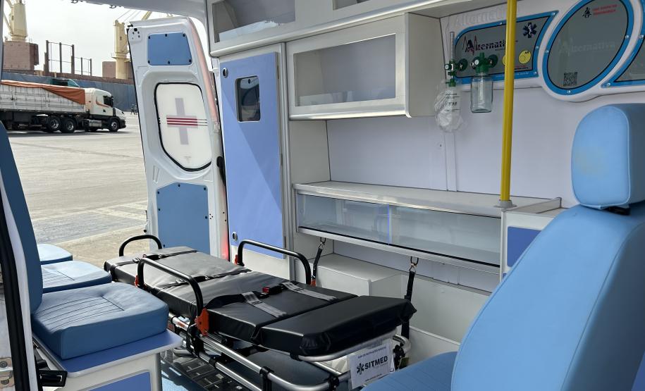 Nova UTI móvel passa a operar no Porto de Paranaguá