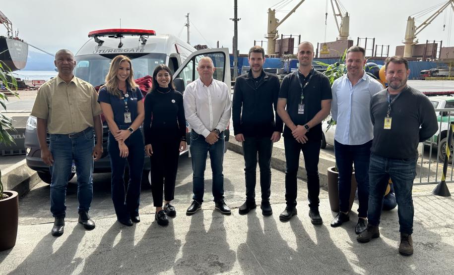 Nova UTI móvel passa a operar no Porto de Paranaguá