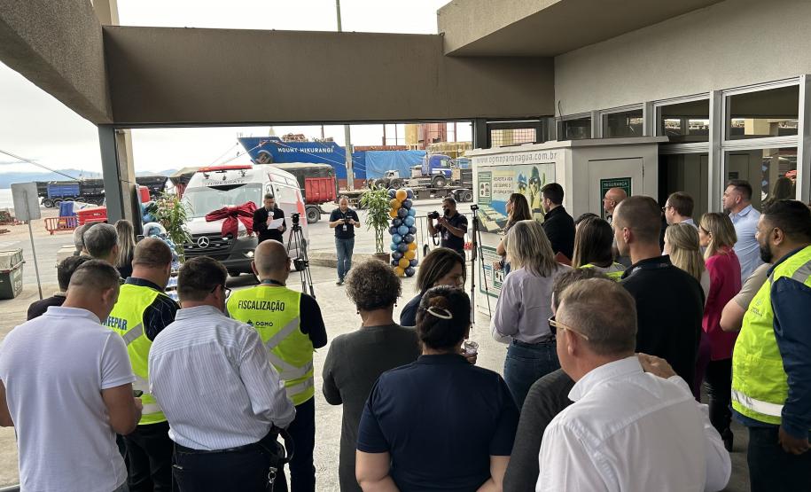 Nova UTI móvel passa a operar no Porto de Paranaguá