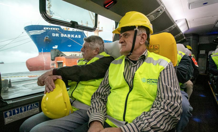 Porto de Paranaguá recebe visita técnica do Movimento Pró-Paraná