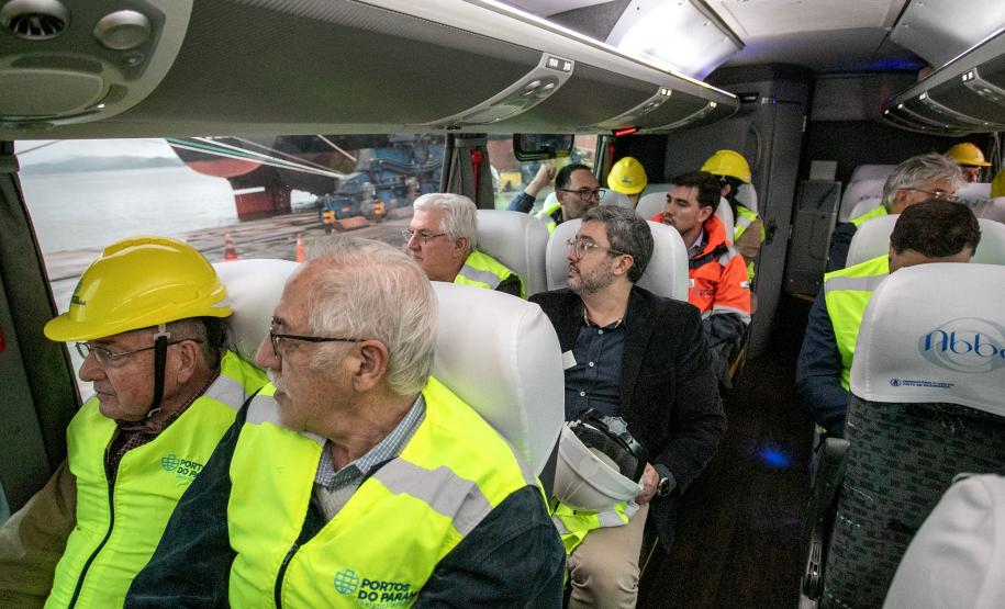 Porto de Paranaguá recebe visita técnica do Movimento Pró-Paraná