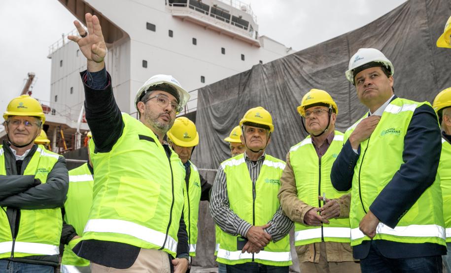 Porto de Paranaguá recebe visita técnica do Movimento Pró-Paraná