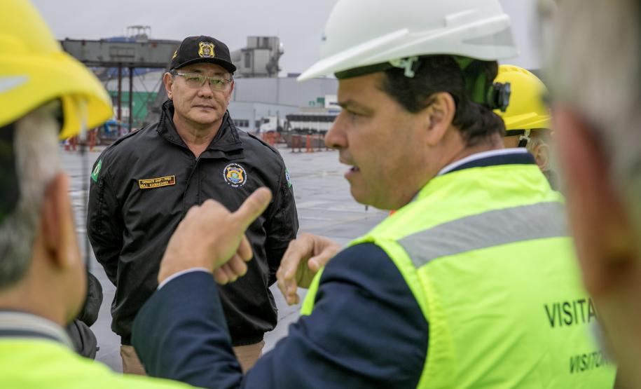 Porto de Paranaguá recebe visita técnica do Movimento Pró-Paraná