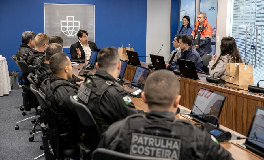 Visita técnica estreita ligação entre Itaipu Binacional e Portos do Paraná