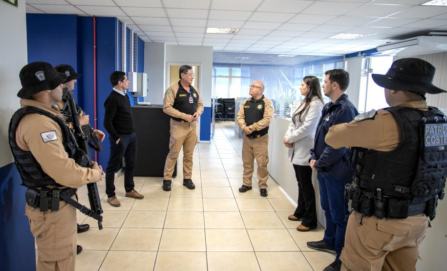 Visita técnica estreita ligação entre Itaipu Binacional e Portos do Paraná