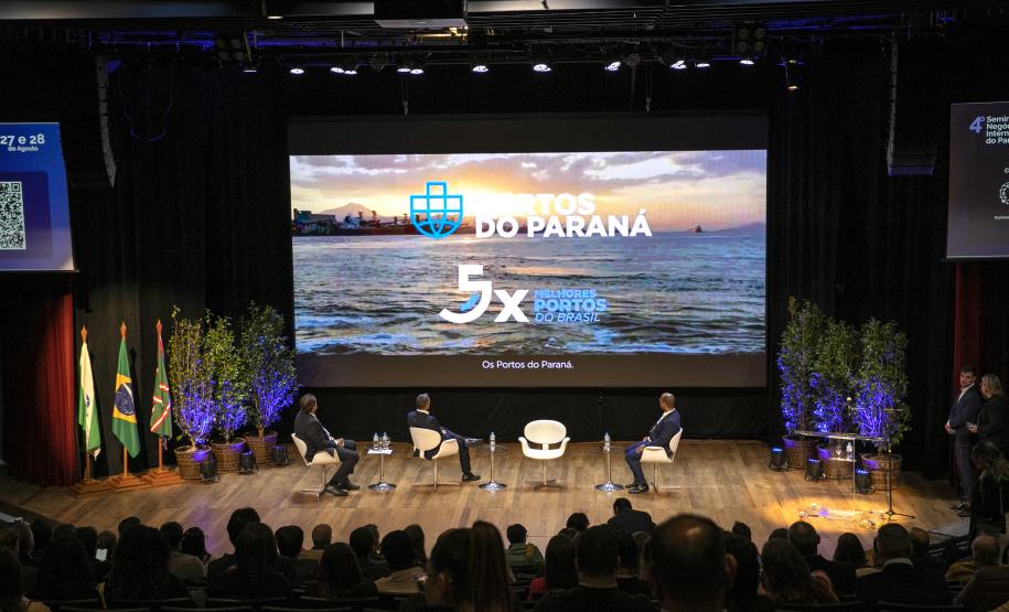 Portos do Paraná participa do 4º Seminário de Negócios Internacionais do Estado