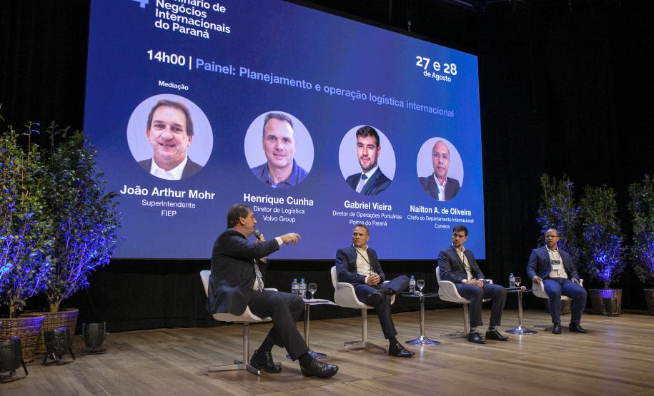Portos do Paraná participa do 4º Seminário de Negócios Internacionais do Estado