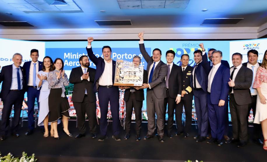 Portos do Paraná é pentacampeã em melhor gestão portuária do Brasil