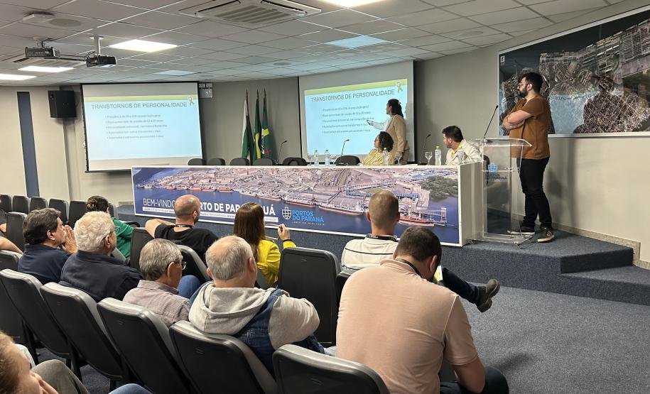 Saúde Mental é destaque no Setembro Amarelo da Portos do Paraná