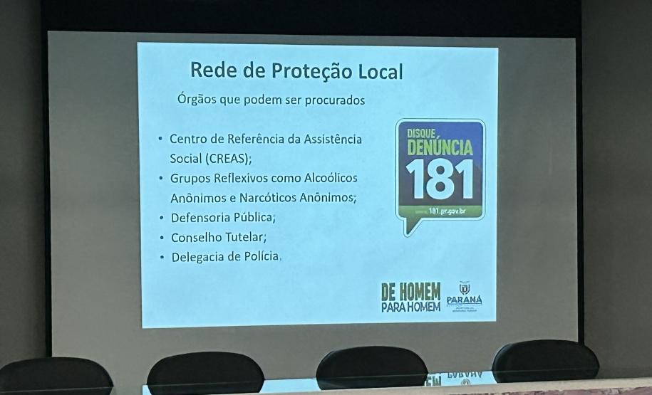 Portos do Paraná promove diálogo sobre direitos das mulheres com homens