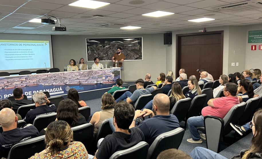 Saúde Mental é destaque no Setembro Amarelo da Portos do Paraná