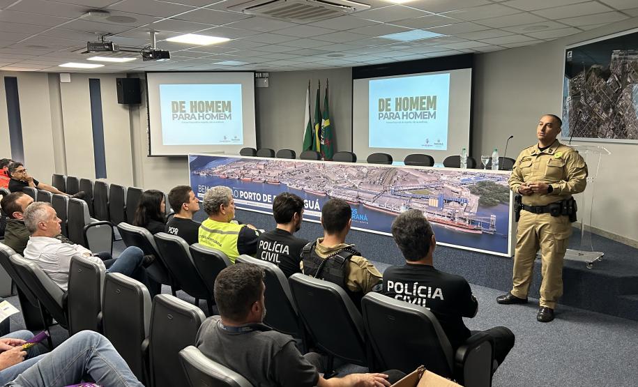Portos do Paraná promove diálogo sobre direitos das mulheres com homens