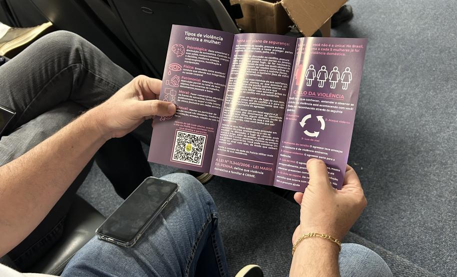 Portos do Paraná promove diálogo sobre direitos das mulheres com homens