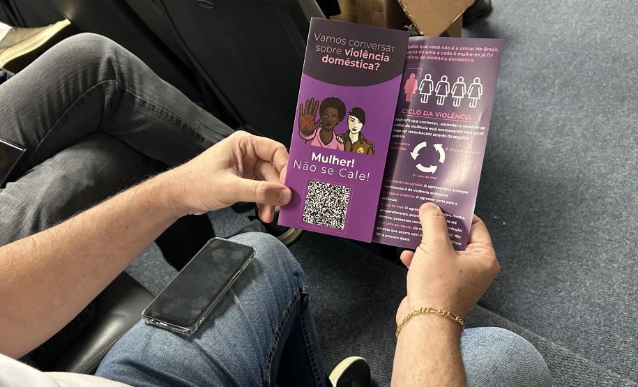 Portos do Paraná promove diálogo sobre direitos das mulheres com homens