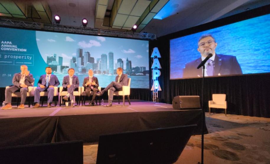 Portos do Paraná é destaque em evento internacional nos Estados Unidos