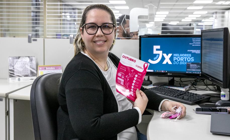 Emoção e informação marcam celebração do Outubro Rosa na Portos do Paraná