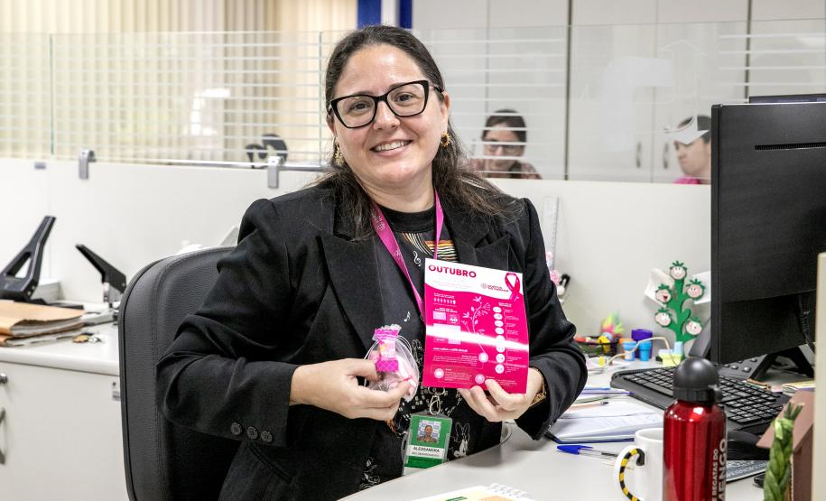 Emoção e informação marcam celebração do Outubro Rosa na Portos do Paraná