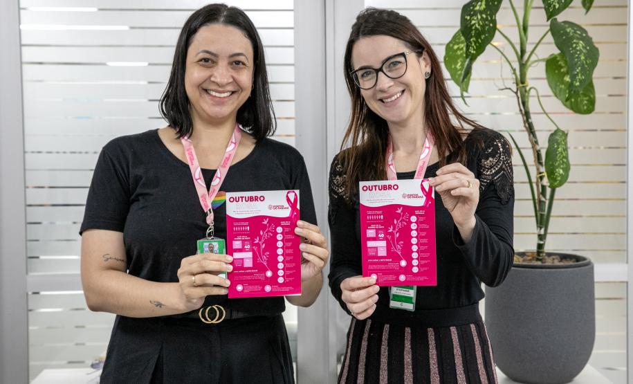 Emoção e informação marcam celebração do Outubro Rosa na Portos do Paraná