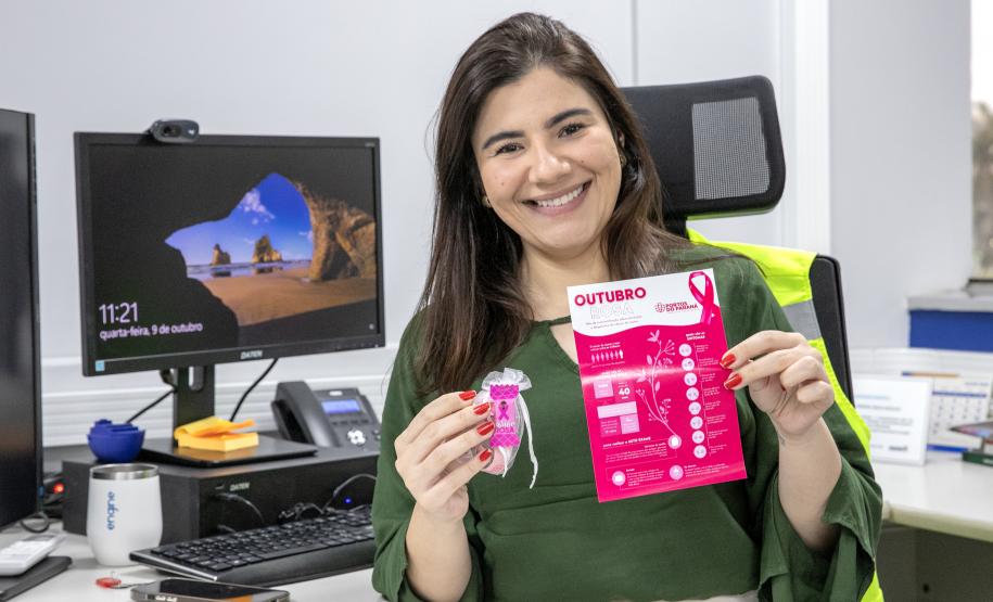 Emoção e informação marcam celebração do Outubro Rosa na Portos do Paraná