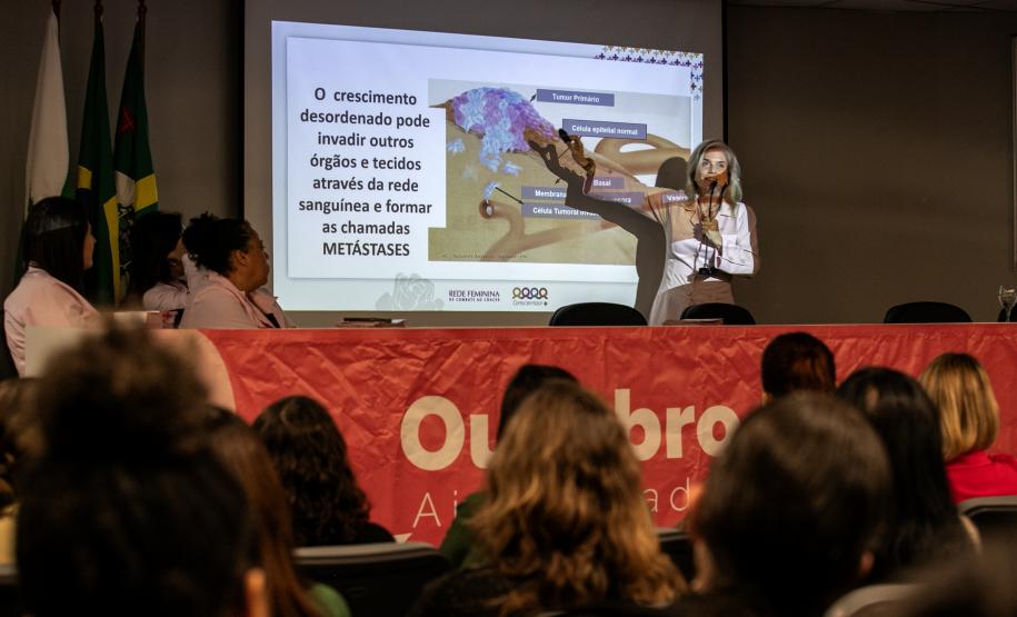 Emoção e informação marcam celebração do Outubro Rosa na Portos do Paraná