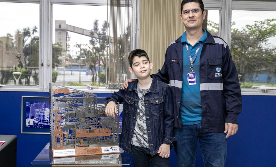 Portos do Paraná realiza ação com filhos de portuários em homenagem ao Dia das Crianças